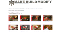 Desktop Screenshot of makebuildmodify.com